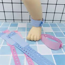 10 pcs/ set Reborn doll Bracelet Accessories Can be written and Adjustable length Available in pink and blue