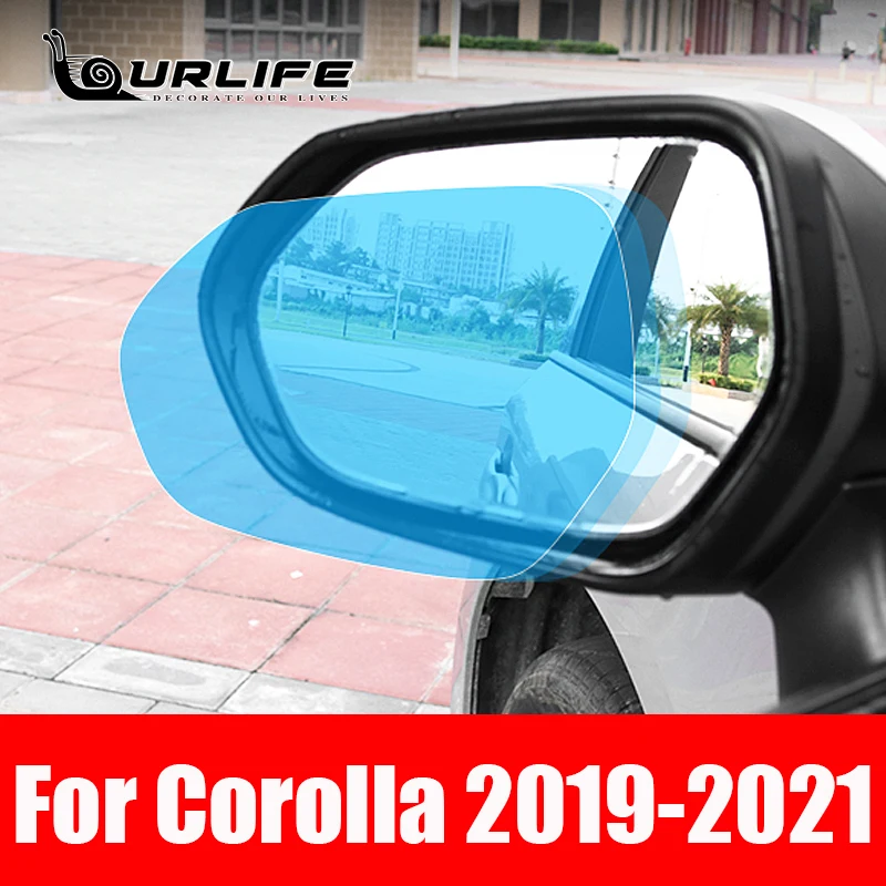 

Полноэкранная противотуманная непромокаемая пленка для Toyota Corolla E210 210 2019 2020, защитная противотуманная пленка для зеркала заднего вида, аксессуары