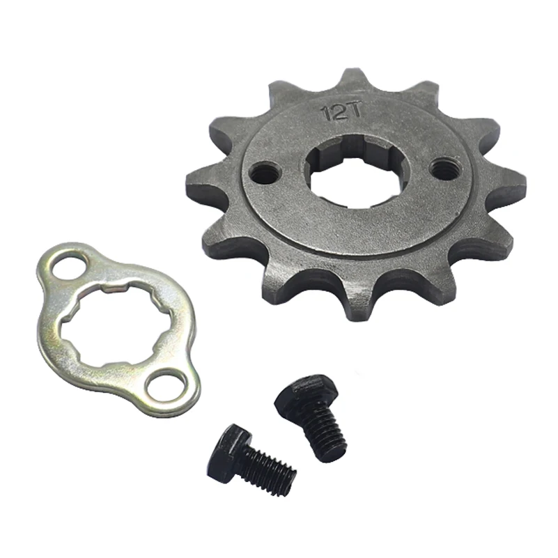 520 12T Tooth 20mm ID Front Engine Sprocket fit Pit Bike ATV Motorcycle part