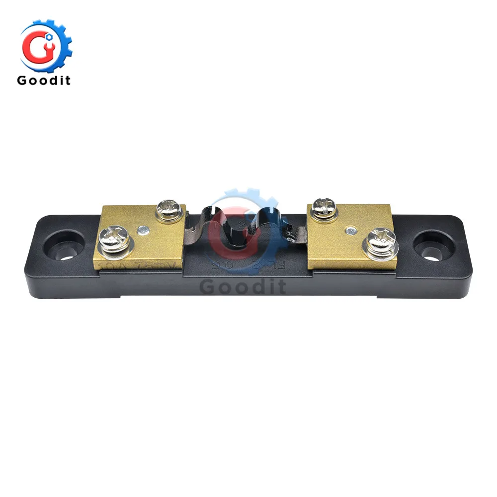 FL-2 Shunt esterno 10A/20A/30A/100A 75mV misura di corrente Shunt resistori per amperometro digitale Amp voltmetro wattmetro Meter