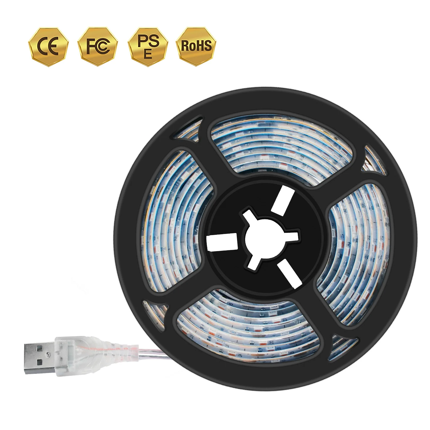 Cây Phát Triển Dải Ánh Sáng Suốt 0.5M 1M 2M USB Phyto Băng Trong Nhà Hạt Giống Tăng Trưởng chống Thấm Nước Cho Nhà Kính Thủy Canh Thực Vật