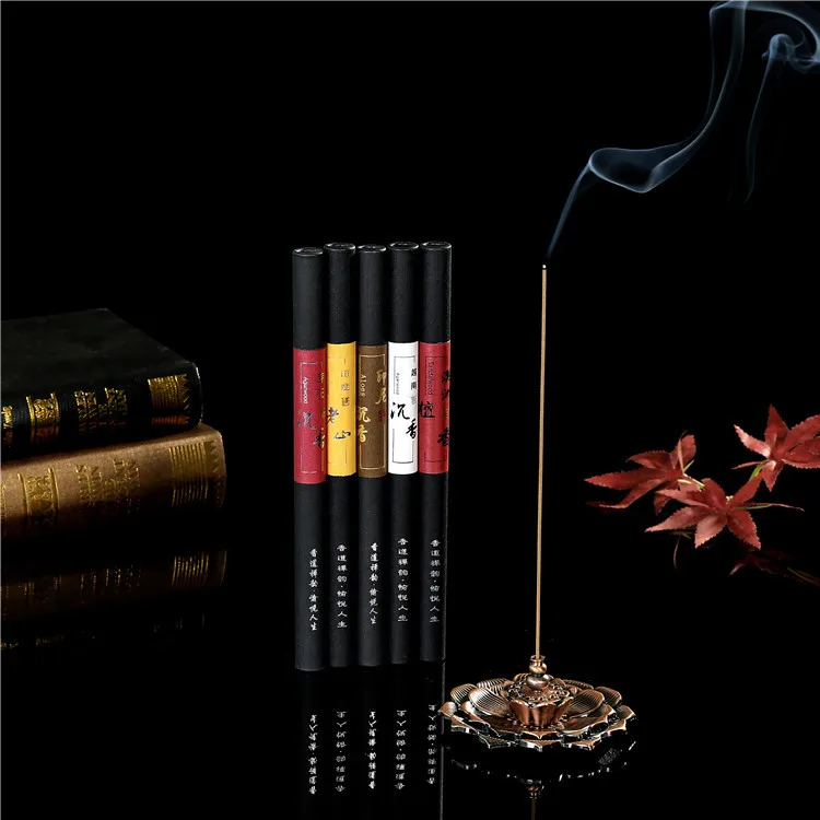 

Natural Huian Agilawood Series 10G Joss-Stick Elian Agilawood Long Incense Xingzhou Incense Tibetan Incense Red Earth Agilawood