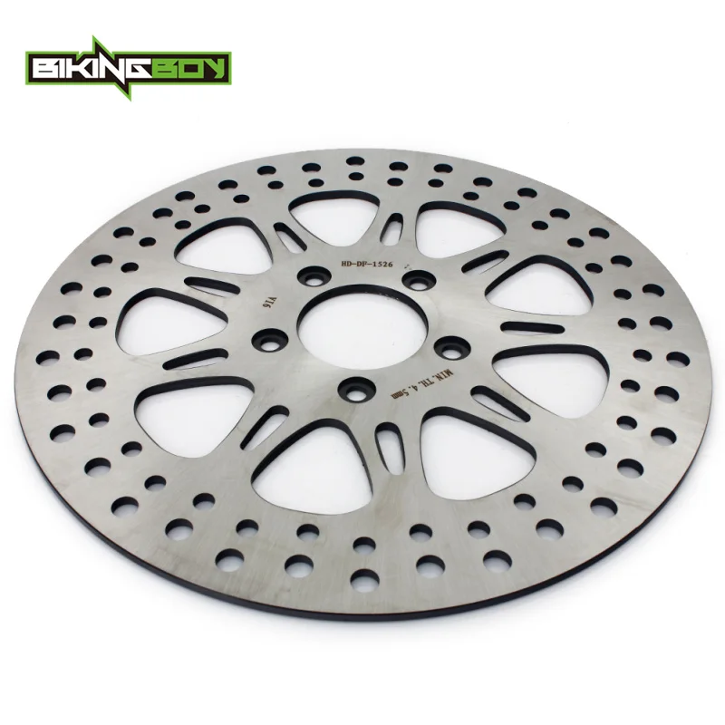 BIKINGBOY Front Brake Disc Disk Rotor FXDF Fat Bob 08-17 FLSTF FLSTFB 15-17 FLFBS 18-22 FXFB FXBS FLS Slim 15-17 FLSL 18 19 20