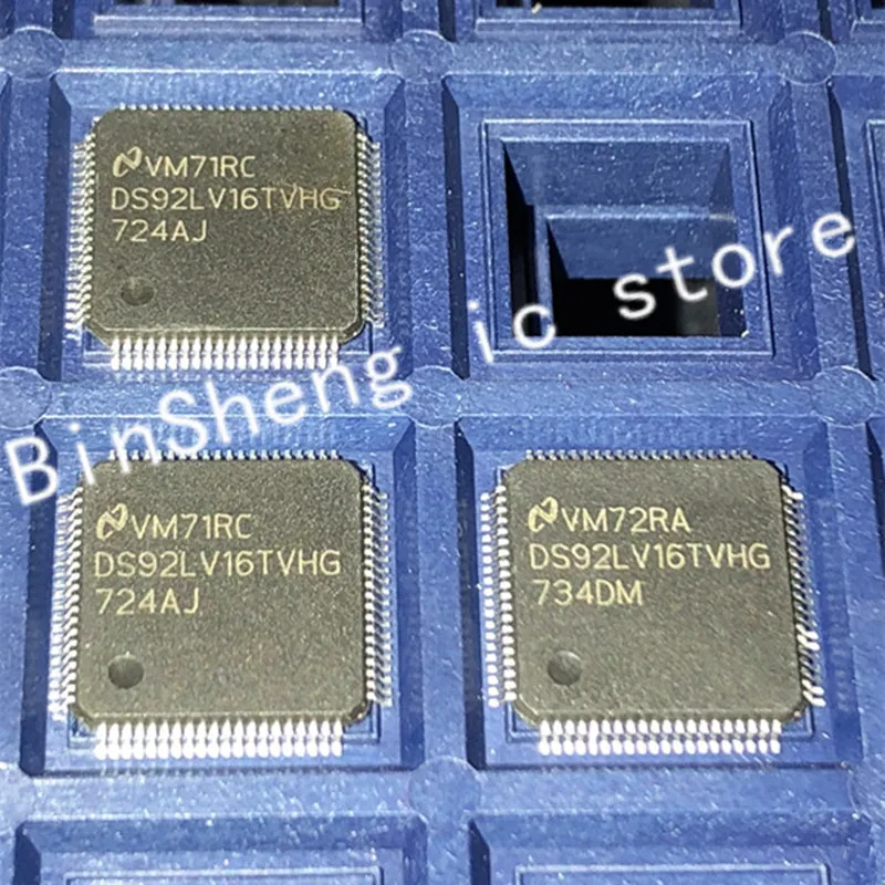 

2pcs/lot DS92LV16TVHG LQFP80