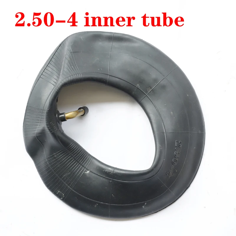 2.50-4 Tires Inner Tube 2.50*4 Pneumatic Tyre for Hand Trucks, Utility Cart, Lawn Mowers, Wheelbarrows, Dollys, Scooters