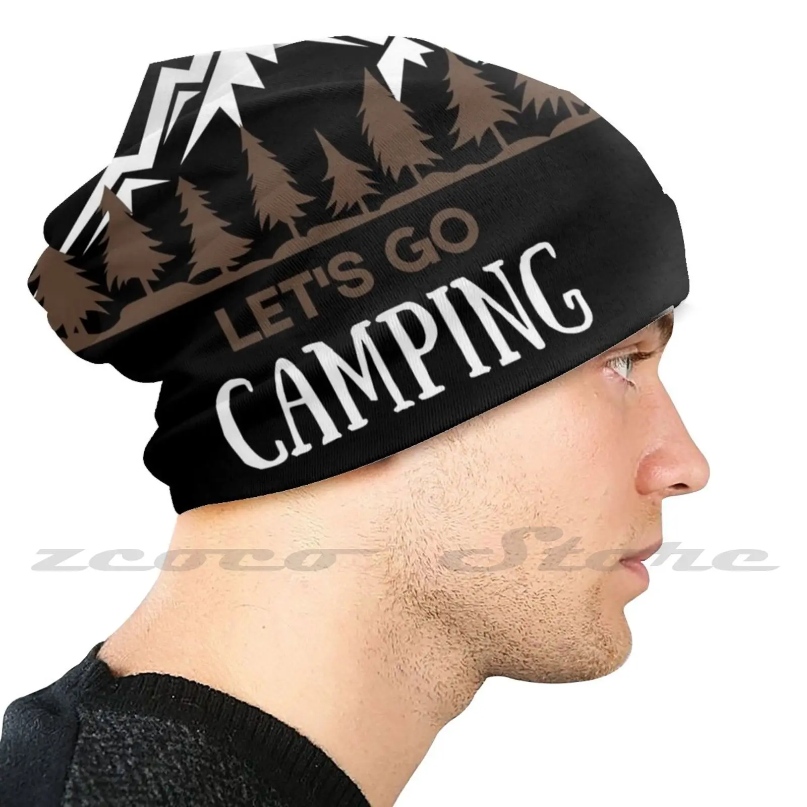 Let'S Go Camping modello personalizzato filtro lavabile Pm2.5 maschera per bambini adulti campeggio viaggio viaggio in montagna avventura foresta