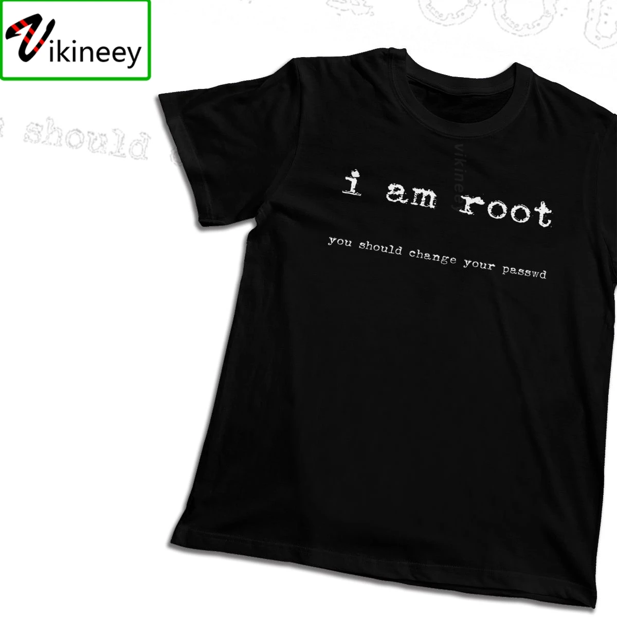 O-neck I Am Root Ubuntu ComMand Line Linux Unix Hacking T-shirt Popular Unisex Natural Cotton La Camiseta Hot Sale