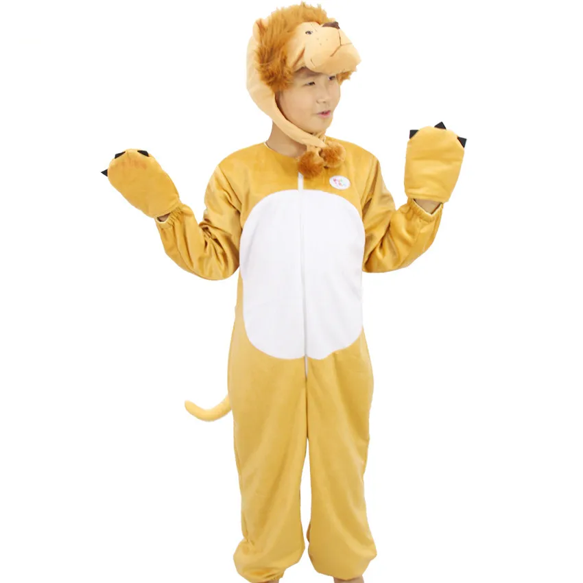 lion costume for children lion halloween costume for children performance clothing animal costumes