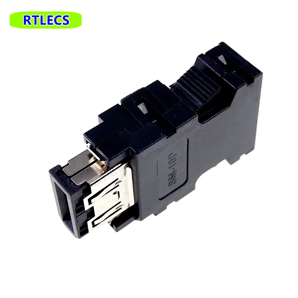 5 Stück DIY Firewire IEEE 1394 Steckverbinder Buchsen 10-polig Lötanschluss 10-Pin-Steckverbinder Gehäuse-Kit Abgeschirmt – Detail 3