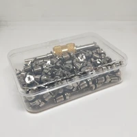 Núcleo de válvula de interfaz de aire acondicionado R134, núcleo de válvula de reflujo de corte, núcleo de válvula de interfaz media fría de carga, 101 Uds.