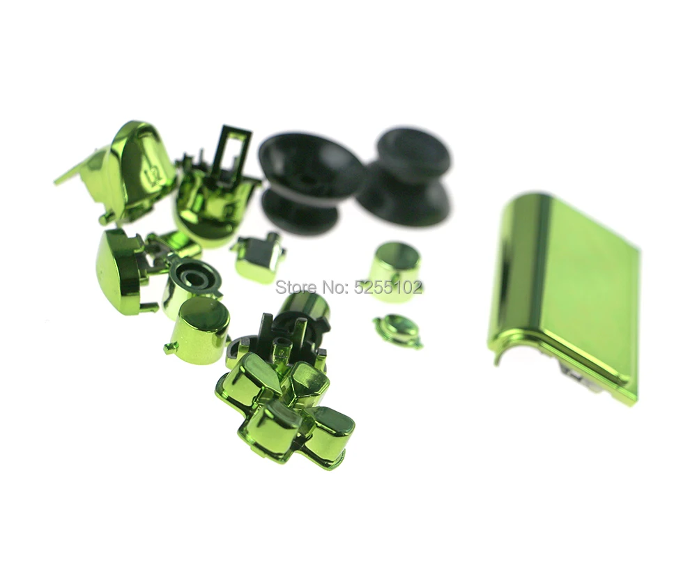 60 مجموعات تصفيح ABXY الزناد زر Dpad L1 R1 L2 R2 الاتجاه مفتاح التناظرية عصا التحكم غطاء لسوني PS4 برو سليم تحكم JDS-040