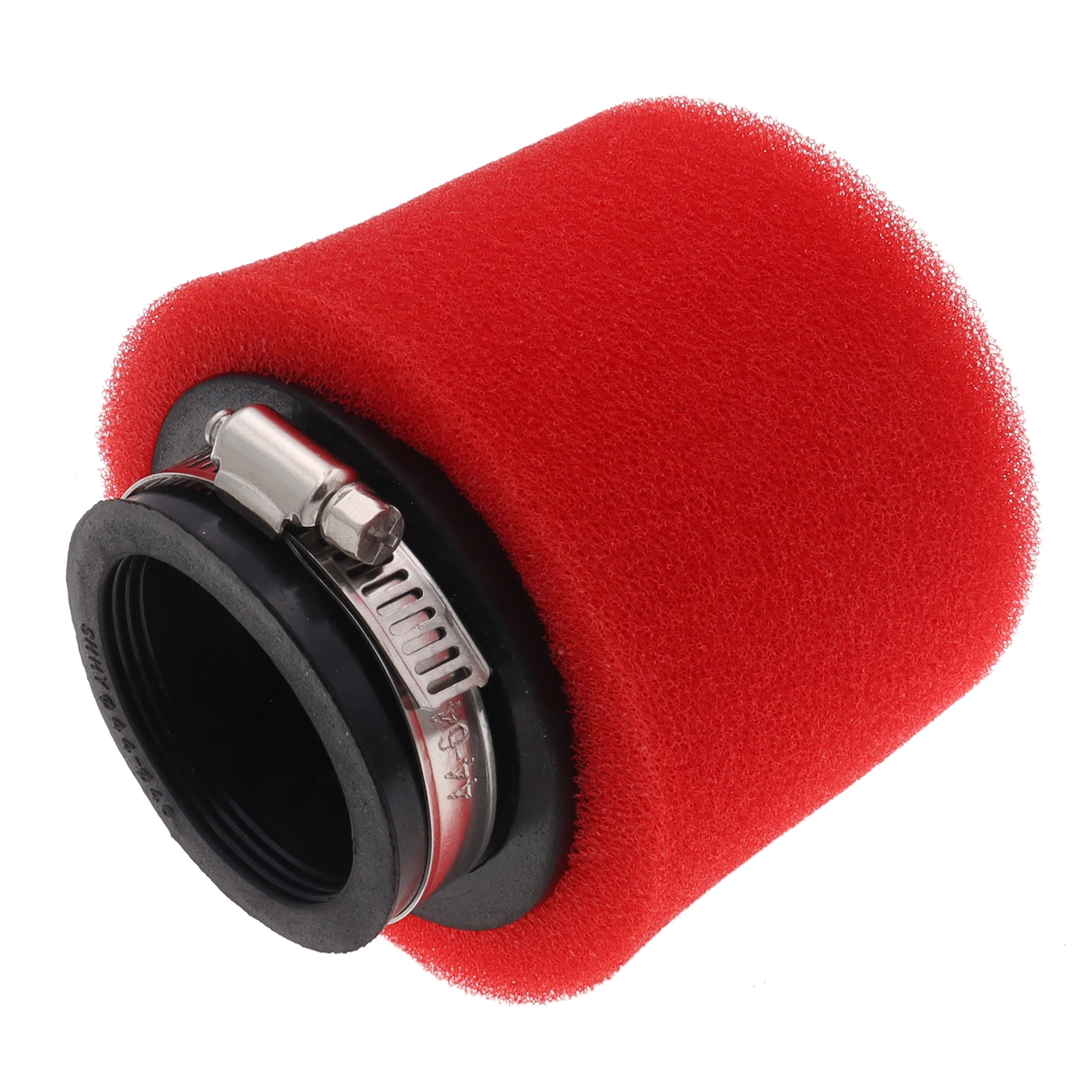 Motorcycle 35mm 38mm 40mm 42mm 45mm 48mm Red Straight Foam Air Filter Cleaner for 50cc Moped Scooter CG125 150cc Dirt Bike