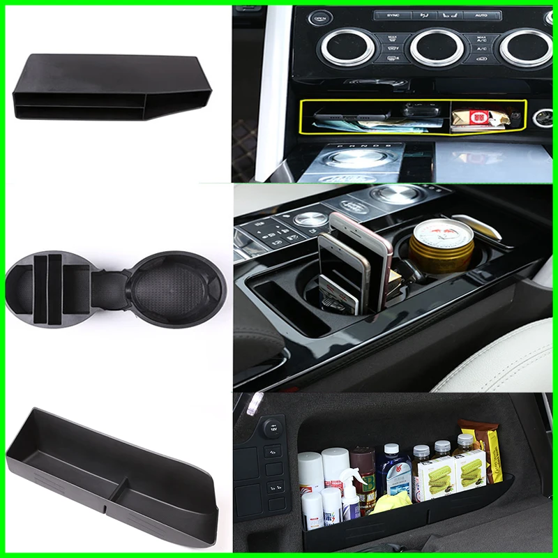 

Car Rear Trunk Tail Multifunction Storage Box For Land Rover Discovery 5 LR5 L462 Central Control Storage Box Car Accessories