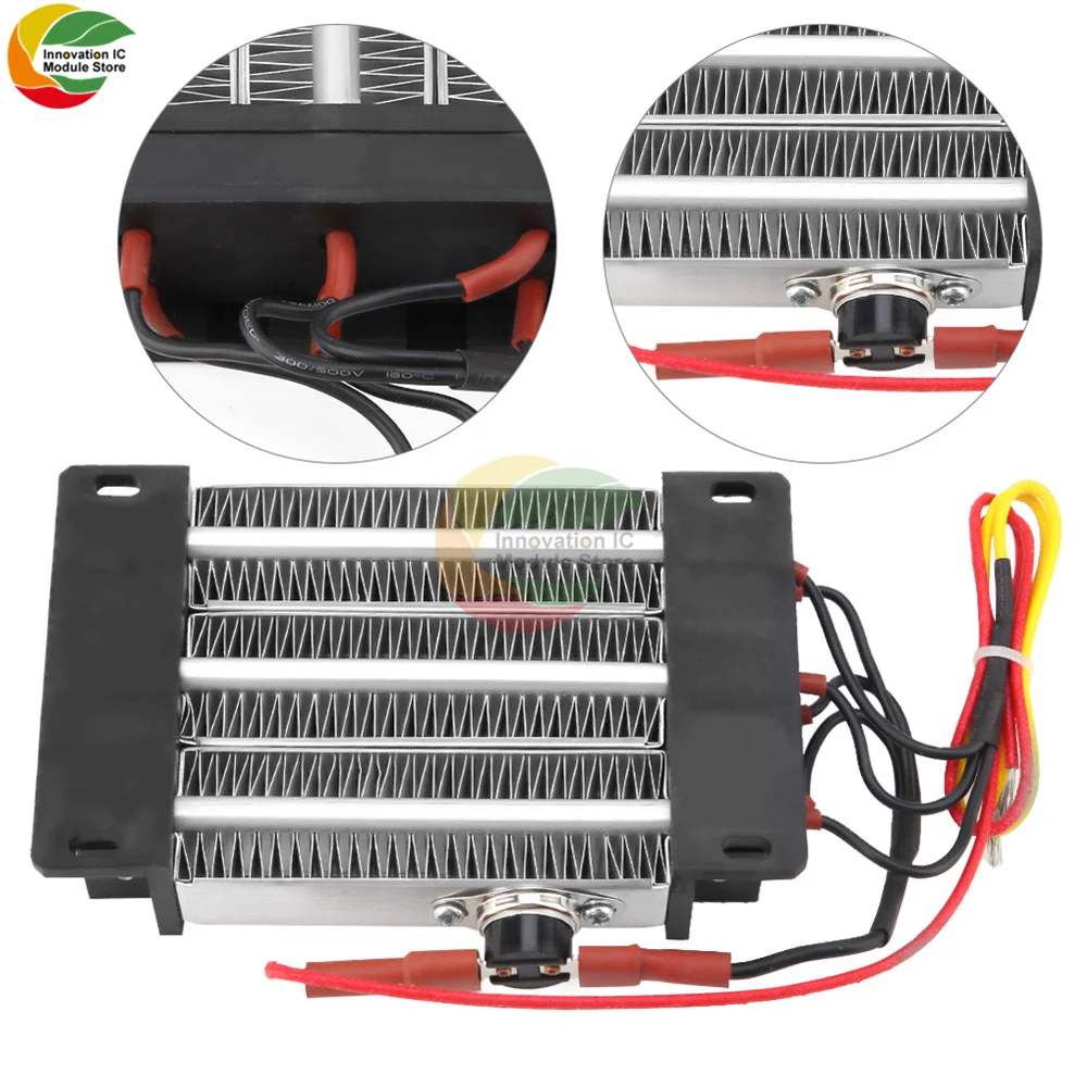 

220V 600W Insulated PTC Ceramic Air Heater Heating Element Machine Electric Heater PTC Incubator Heater