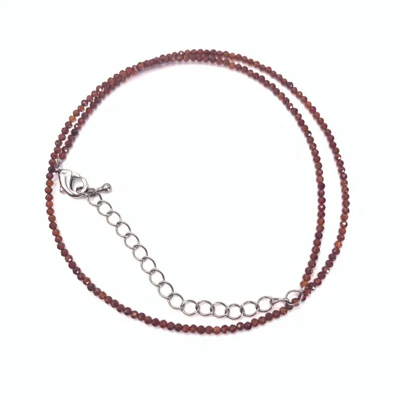 Natürlicher Kristallquarz-Achat-Turmalin-Stein, 2–3 mm, Schneidperlen, Mini-Halsketten, Armband eignen sich für Geschenke für Männer und Frauen – Detail 20
