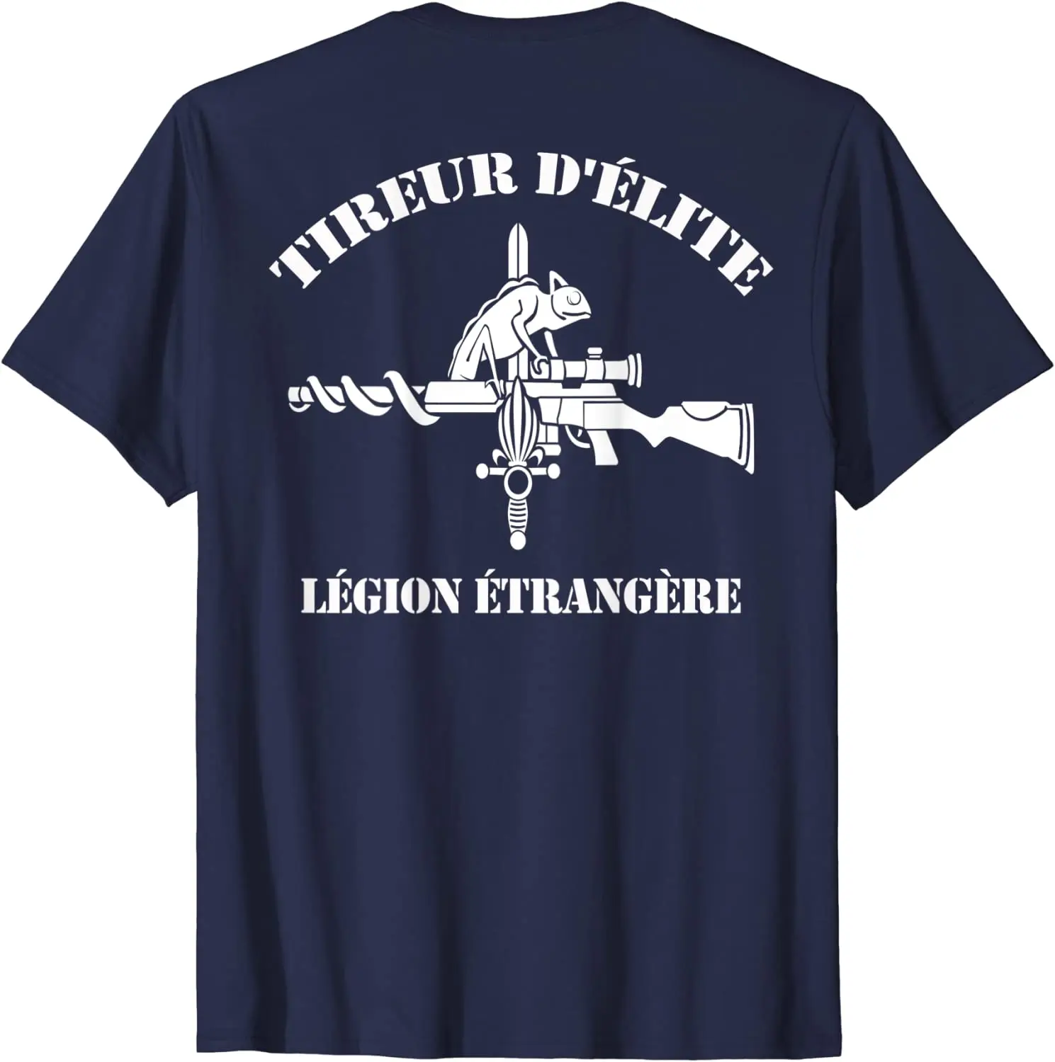 French Foreign Legion Legion Etrangere Sniper Men T-shirt Short  Casual  100% COTTON  O-Neck  Harajuku  Shirt