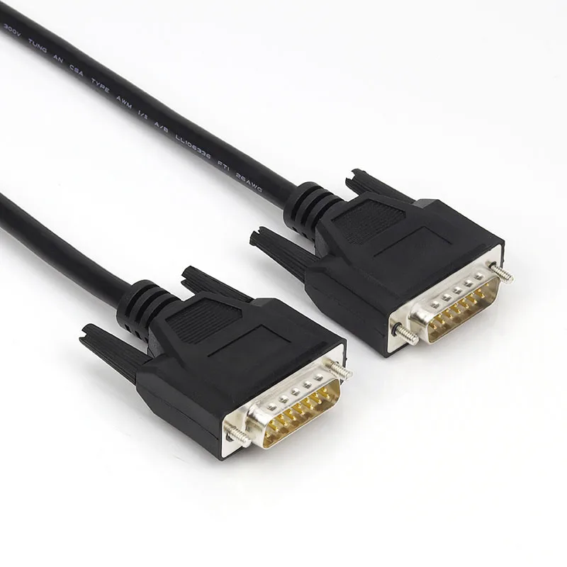 

DB15 male/male/female cable D-SUB 15 pin connector DB15 2 rows 15pin M/M 5ft 1.5m 10feet/3M 5M