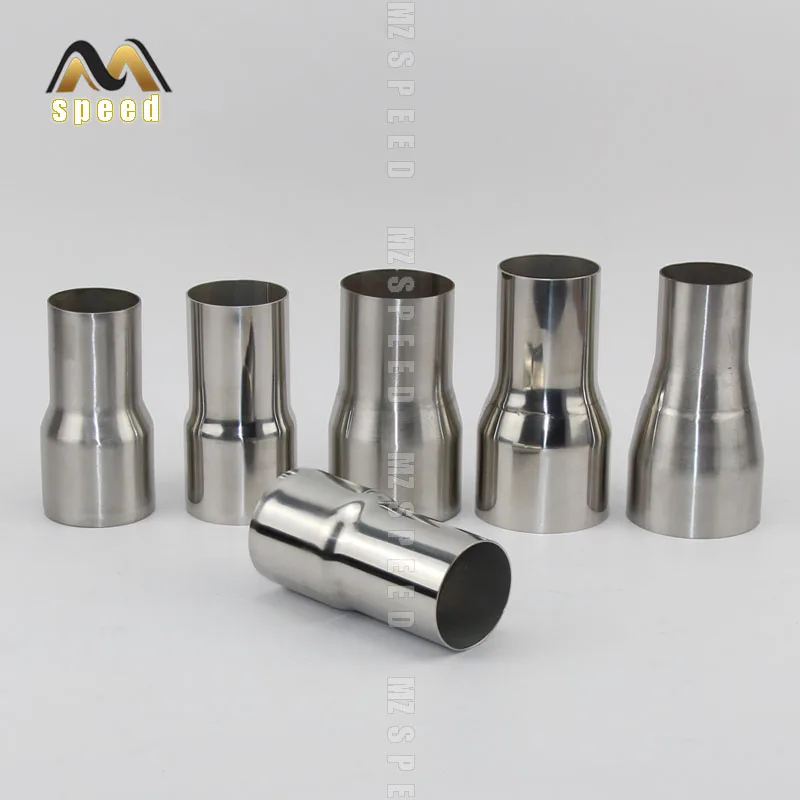 

Car accessories 304 stainless steel reducer 51mm to 63mm stainless steel reducer exhaust pipe reducer