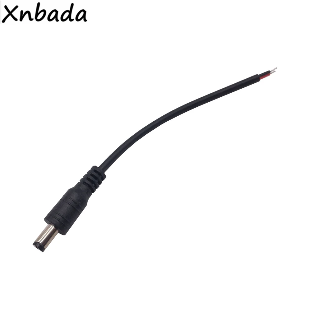 5.5mmx2.1mm Plug DC male or Female Cable Wire Connector For 3528 5050 LED Strip Light