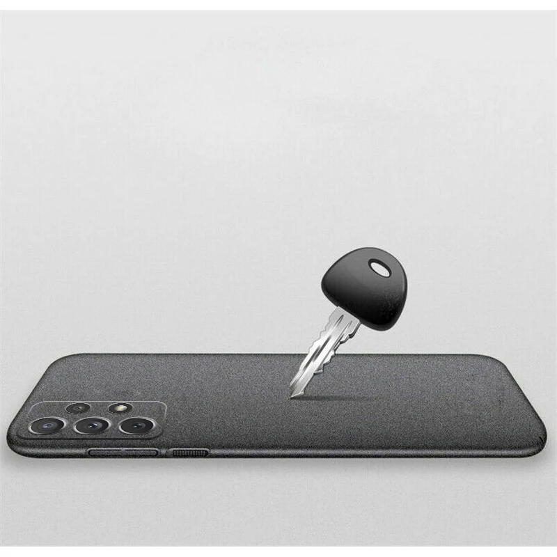 Ultra-Thin Slim Matte Sandstone Case For Samsung Galaxy A17 A55 A54 A53 S26 S25 S22 S23 S24 Ultra Plus Shockproof Hard PC Case