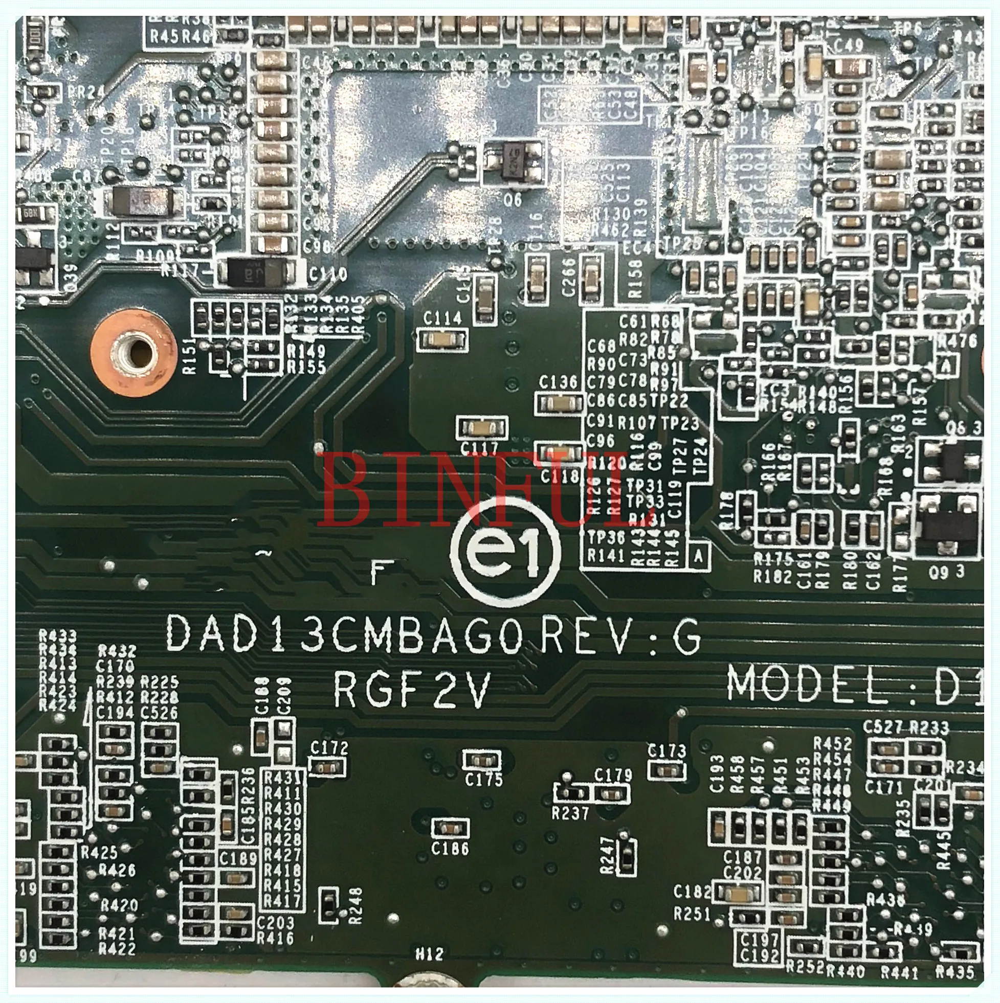 Imagem -05 - Mainboard para Dell Xps 13 9333 Computador Portátil Placa-mãe Dad13cmbag0 com Sr16h I74650u Cpu 8g 100 Completo Testado Cn0f6nvv 0f6nvv F6nvv