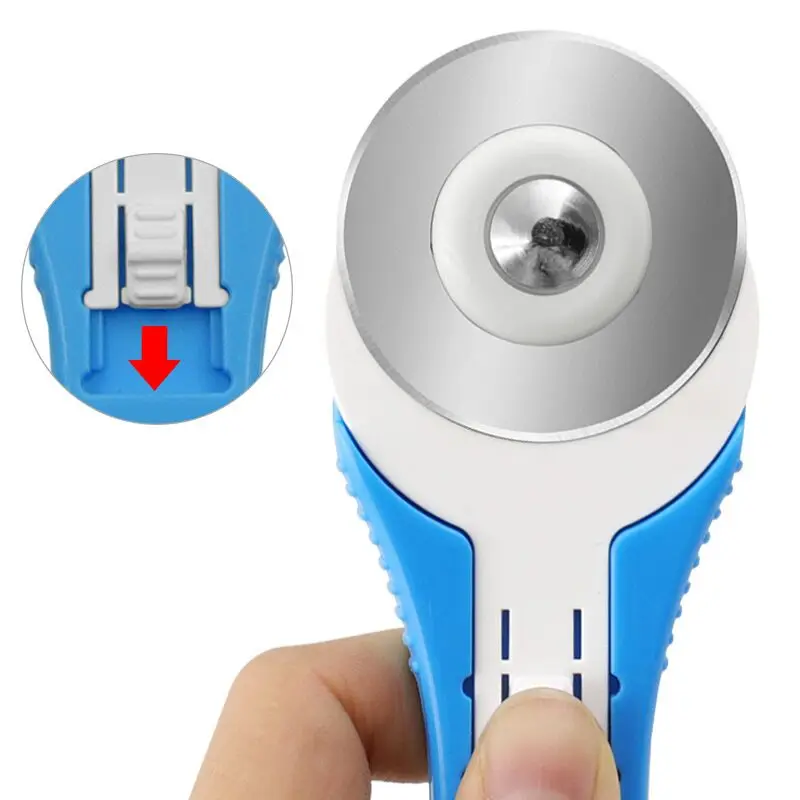 Manual cloth cutter, pulley cutter, roller cutter, cloth cutter, 45mm round wheel cloth cutter, DIY patchwork