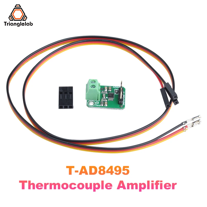 

Trianglelab AD8495 K-type thermocouple T-AD8495 amplifier for volcano V6 HOTEND Temperature Sensor DRAGON DRAGONFLY DDE Extruder