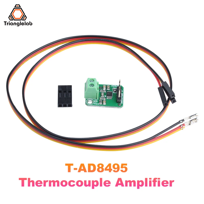 Trianglelab AD8495 K-type thermocouple T-AD8495 amplifier for volcano V6 HOTEND Temperature Sensor DRAGON DRAGONFLY DDE Extruder