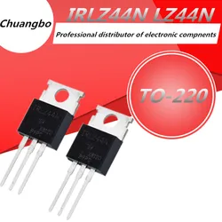 TO-220 파워 MOSFET, IRLZ44N, IRLZ44, LZ44N, 5 개