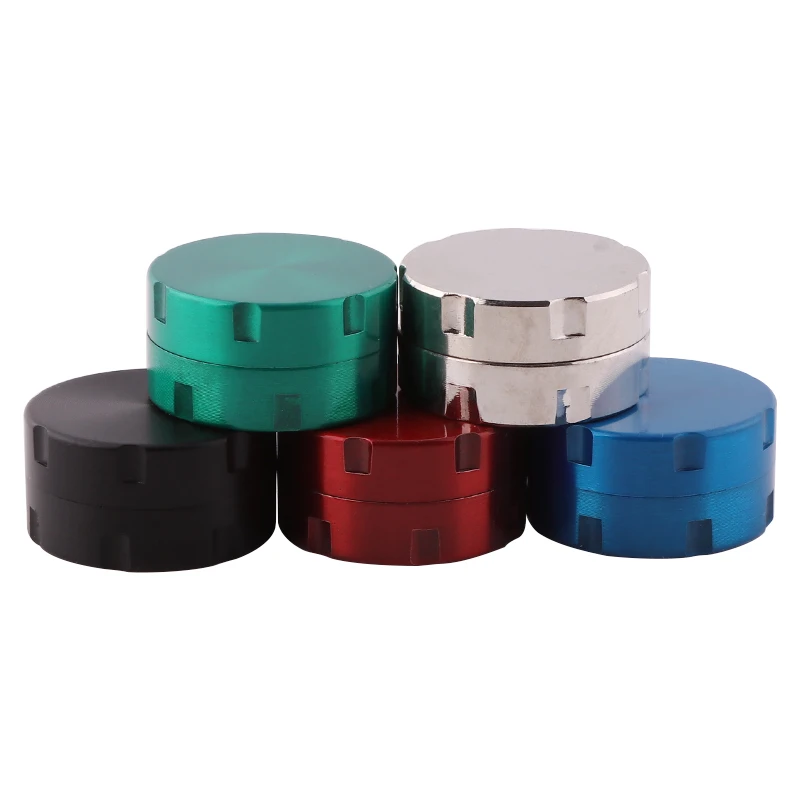 30mm Mini Herb Grinders Zinc Alloy Cigarette Accessories 2parts Spice Crusher For Smoking Accessories