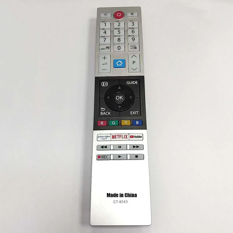 New Remote Control CT-8543  For TV RC42151P 30101775 NetFlix Youtube Remote Control