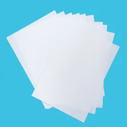 Papel A4 imprimível de dupla face, plástico encolhível, filme encolhível, impressora jato de tinta, DIY Creative Kids Fun Artes e Artesanato, 10 folhas