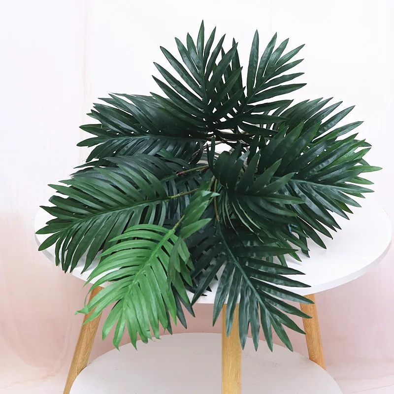 Hot sale large artificial palm tree tropical monstera plants green indoor and outdoor decorat home hotel Christmas house deco