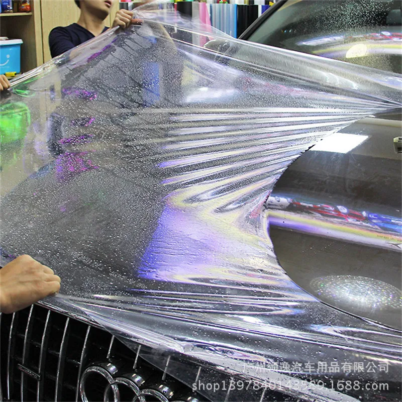 Auto Paint Protection Film Clear Vinyl Glossy Self Healing Wrap Guard Rhino Skin Sticker Film Transparent Bumper Hood Paint