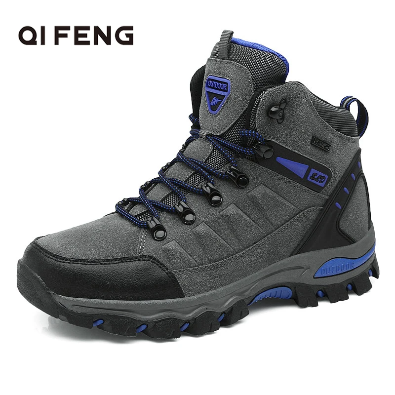 

Autumn Winter Men Women Outdoor Sports Hiking Shoes Wear Resisting Trekking Ankle Boots Classic Unisex Footwear Training Sneaker