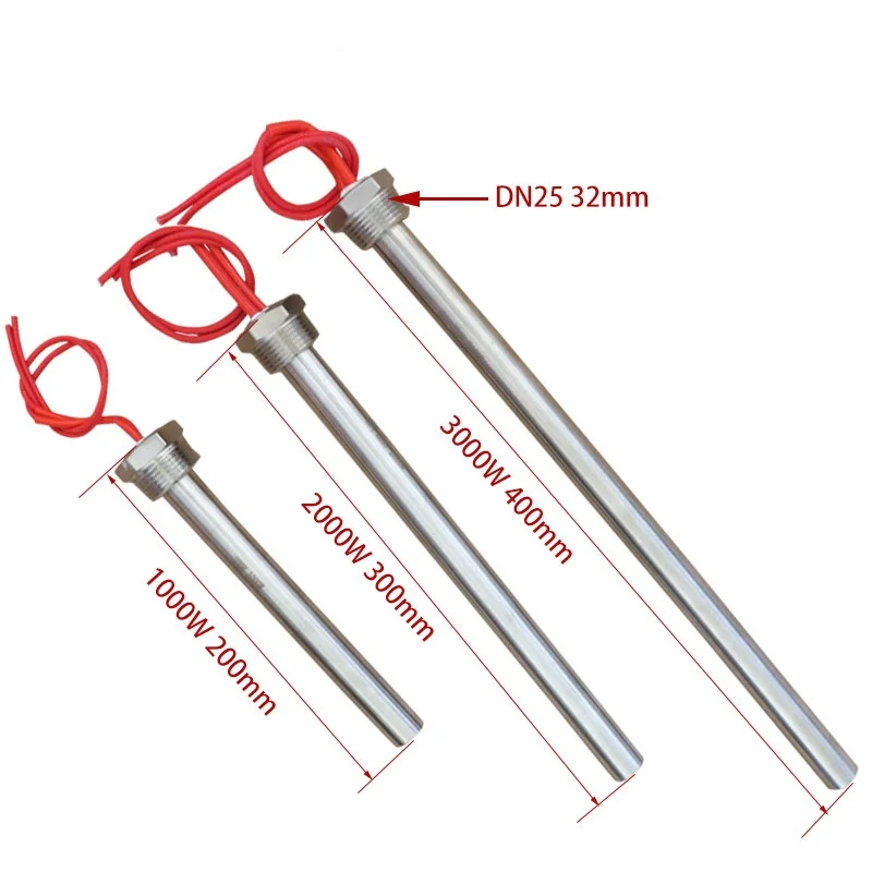 220v Heating Element Stainless Steel Cartridge Heater with 1\