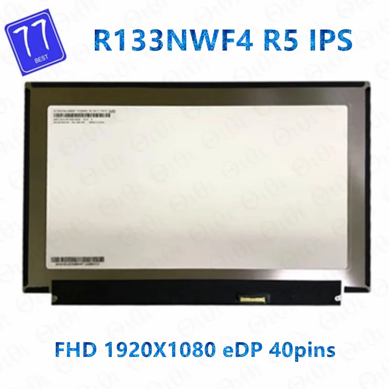 Originele 13.3 Inch Touch Display Digitizer Screen Panel Fru 02HL714 5D10W87108 R133NVFC R7 Voor Hp R133NWF4 R5 Voor Thinkpad X390