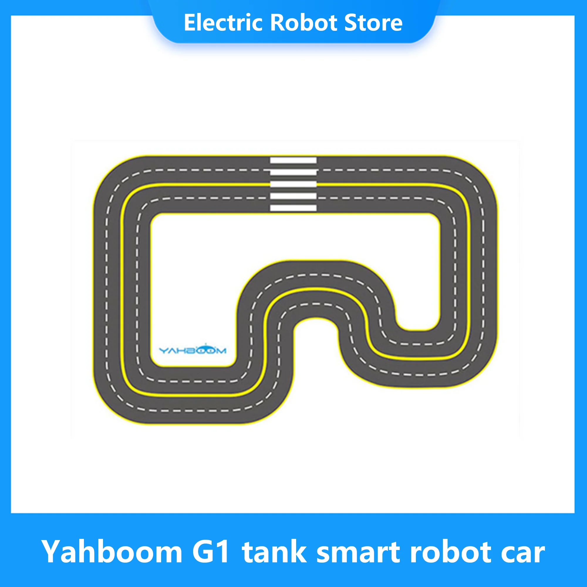 

Yahboom Autopilot Map For Jetbot AI Robot Car Training Visual Tracking Patrol AI visual model autonomous driving tracking map