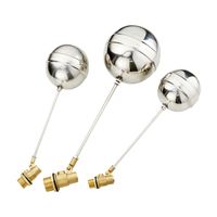 DN15 DN20 DN25 Cold and Hot Water Tank Liquid Level Metal Float Valve 1/2\