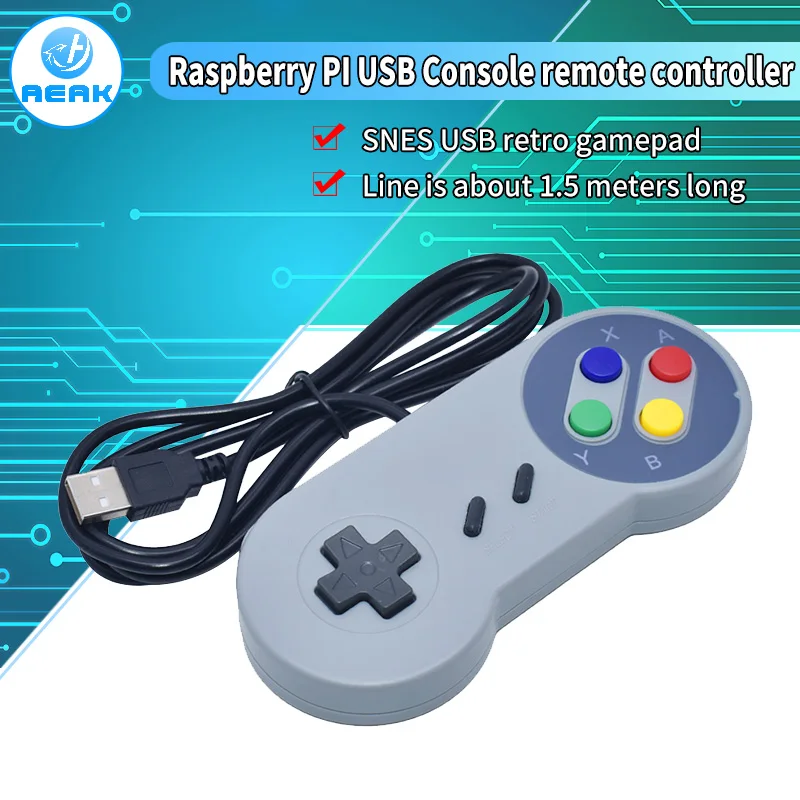 USB Game Controller Gaming Joystick Gamepad Controller for Nintendo SNES Game pad for Windows PC MAC Computer Control Joystick