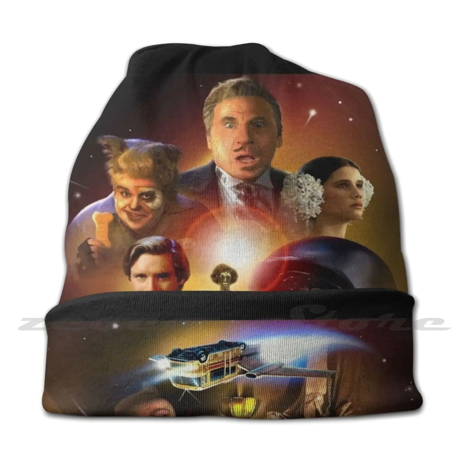 Spaceballs-The Cast Adult Kids Knit Hat Hedging Cap Outdoor Sports Breathable Space Mell Balls Dick Moranis Barf Princes Joan