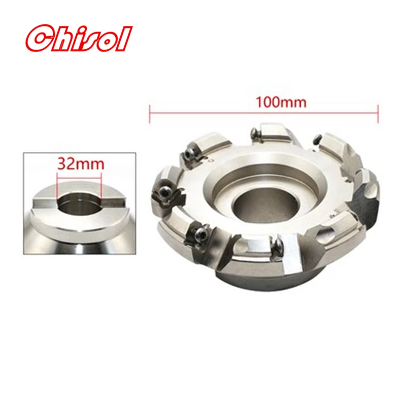 

High Quality Face Mill Cutter H-SOSF45-40/50/63/80/100/125/160/200/250/315 For Milling Inserts ONMU060506-H