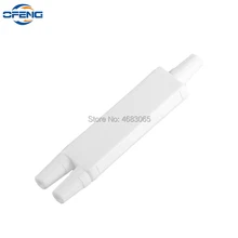 10pcs Optical Fiber Cable Protection Box 1 in 2 out Drop Box Leather Coated Heat Shrink Tubing Splice for Network Cables