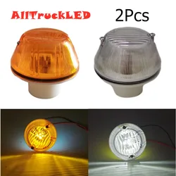 2pcs E12 led truck indicator light for MAN Truck TGA TGX TGS 81253206115 81253206117 amber white TGA Side Lamp Signal Lights
