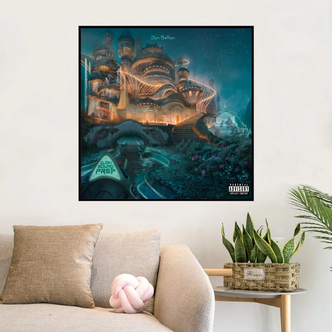 Jon Bellion Glory Sound Prep Music Album Poster Prints Art Canvas Painting Wall Living Room Home Decor (No Frame)