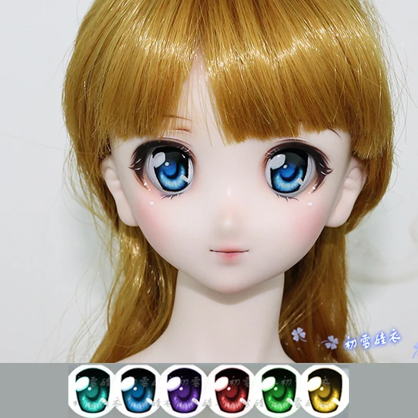 

1/6 1/4 1/3 BJD Accessories doll Hemispherical eyeball plastic Cartoon eye for BJD/SD,not include doll head and other E2557