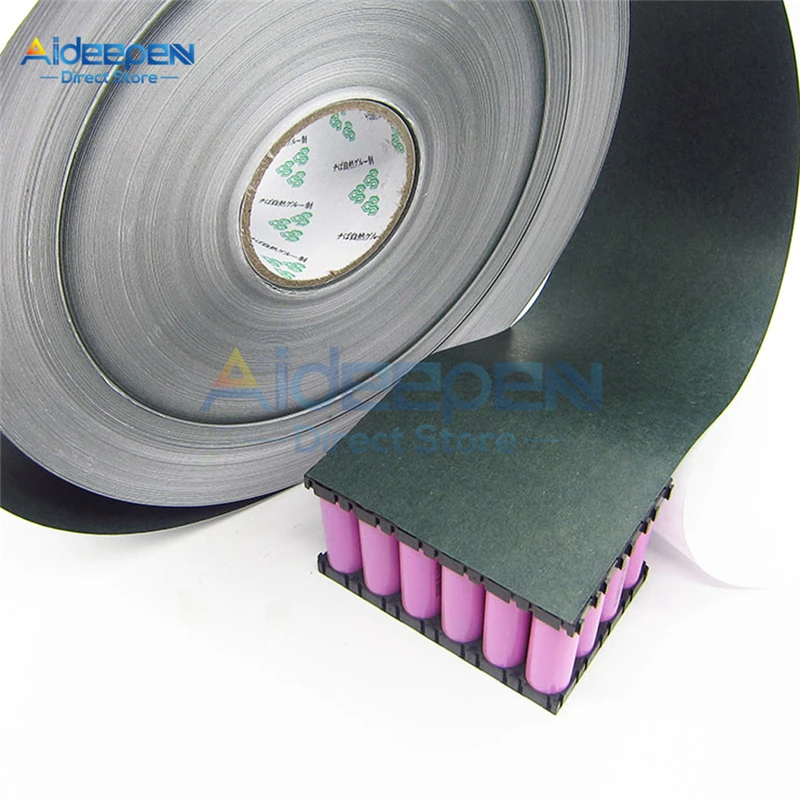 

1m 120mm 18650 Battery Insulation Gasket Barley Paper Li-ion Pack Cell Insulating Glue Fish Positive Electrode Insulated Pads