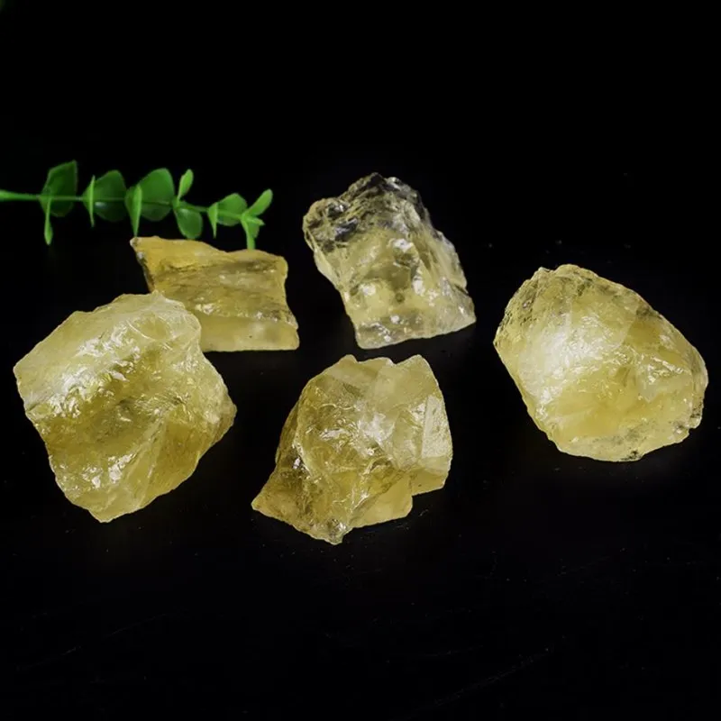 citrine raw crystal quartz rough stone rocks and minerals gemstones natural reiki healing piedras bonsais naturales home decor