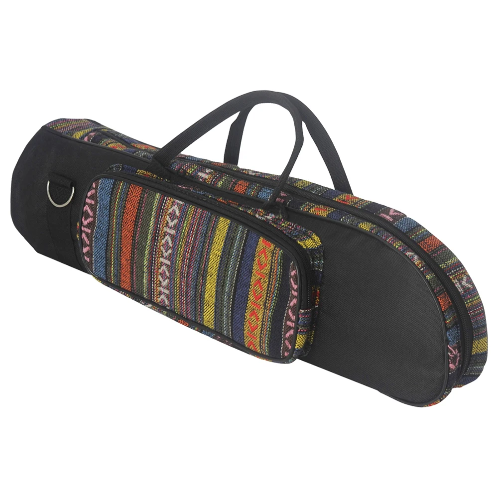 Portable Trumpet Gig Bag Waterproof Oxford Fabric Storage Bags Ethnic Style Trumpet Case Brass Musical Instrument Accessories