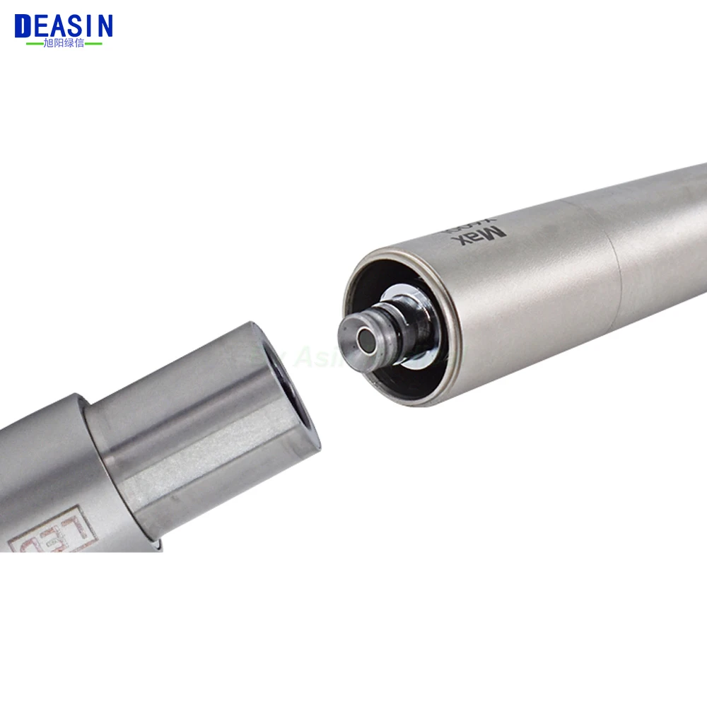 Dental Lab Equipment X600L X700L High Speed Ceramic Bearing Handpiece Air Turbine Standard Push Button Head With Optic Fiber